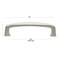 Gliderite Hardware 3-3/4 in. Center to Center Satin Nickel Transitional Cabinet Pull, 5PK 81092-SN-5 - alternate 4